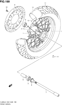 Front Wheel (Vl800tl3 E33)