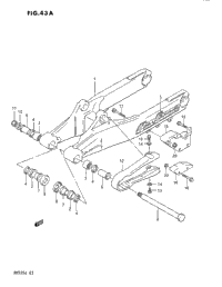 Rear Swinging Arm (Model J)