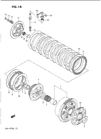 Clutch (Model J/K)