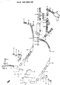 Front Brake Hose