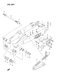 Rear Swinging Arm (Model M/N)