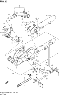 Muffler (Vzr1800bzl4 E28)
