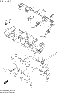 Throttle Body Hose/Joint (E33)