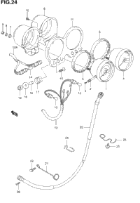 Speedometer - Tachometer (Not For U.S. Market) #2