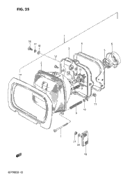 Headlamp (Gs750ed)