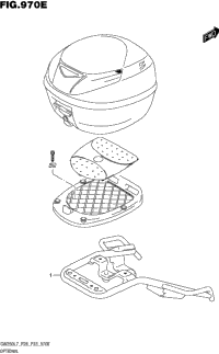 Optional (Rear Carrier) (Gw250zl7 P33)