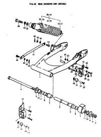 Rear Swinging Arm (Rm100a)