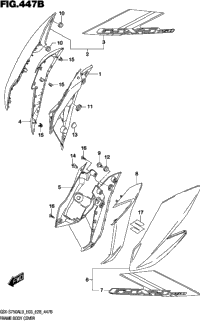 Frame Body Cover (Gsx-S750zl9 E33)