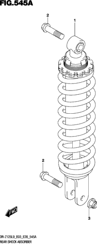 Rear Shock Absorber (Dr-Z125l9 E28)