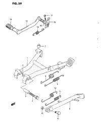 Stand-Rear Brake
