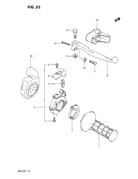 Right Handle Switch (Model F)