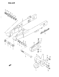 Rear Swinging Arm (L)
