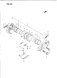 Rear Caliper (Model P)