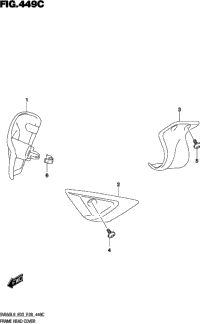 Frame Head Cover (Sv650al9 E28)