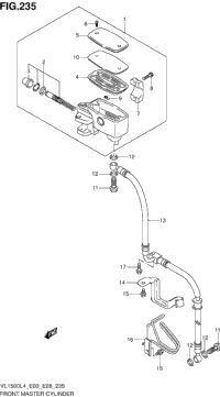 Front Master Cylinder (Vl1500l4 E28)
