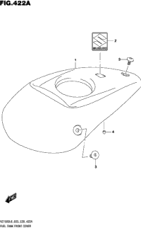 Fuel Tank Front Cover