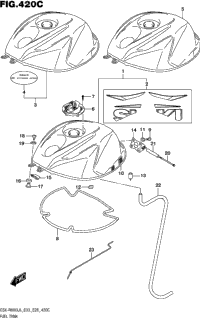 Fuel Tank (Gsx-R600l6 E33)