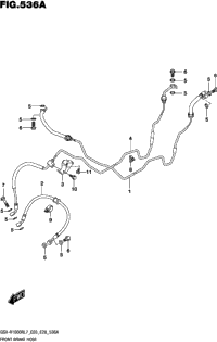 Front Brake Hose