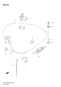 Fuel Tank (Model K8/K9)