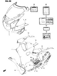 Cowling Body Parts (Model P M18)