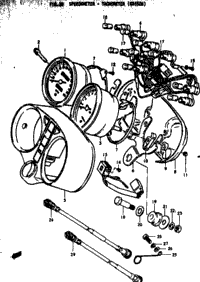 Speedometer - Tachometer (G55508)
