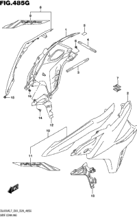 Side Cowling (Dl650xal7 E03)