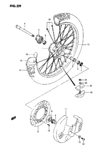 Front Wheel (Model K/L)