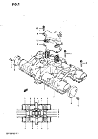 Cylinder Head Cover (Model D)
