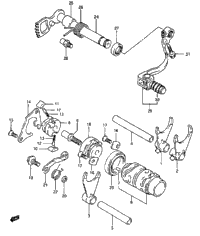 Gear Shifting (Model K/L/M/N/P/R/S)