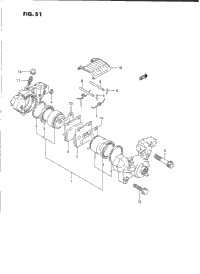 Rear Caliper (Model K/L/M/N)