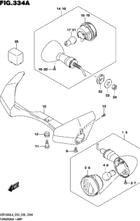 Turnsignal Lamp (Vzr1800l8 E28)