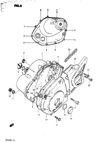 Crankcase Cover (Model Z)
