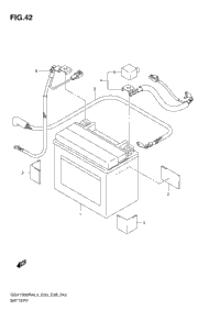 Battery (Gsx1300ral3 E28)