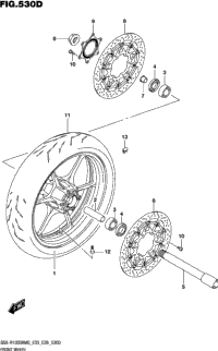 Front Wheel (Gsx-R1000rza)