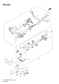 Tail Lamp (Model K4/K5/K6)