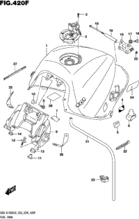Fuel Tank (Gsx-S1000zl8 E33)