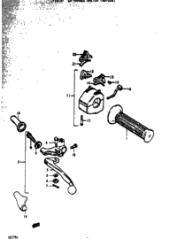 Lh Handle Switch (Gs750b)