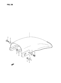 Rear Fender (Model G/H/J/K/L/M)