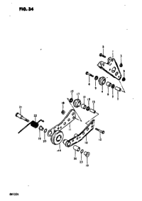 Chain Guide - Tensioner (Rm100n)