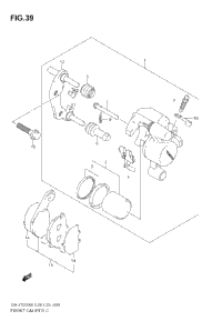 Front Caliper (Dr-Z125l)