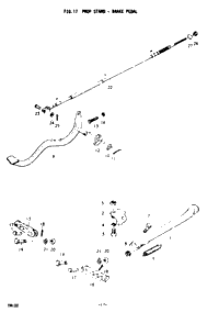 Prop Stand - Brake Pedal
