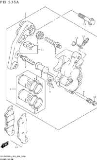 Front Caliper (Dr-Z400s)