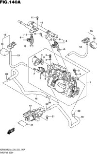 Throttle Body (Vzr1800bzl6 E28)