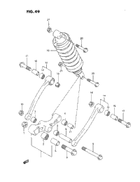Rear Cushion Lever (J)