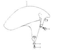 Front Fender (Model P)
