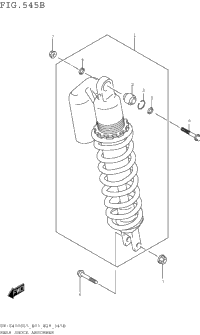 Rear Shock Absorber (Dr-Z400sl5 E28)