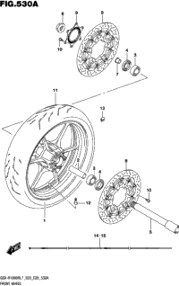 Front Wheel (Gsx-R1000rl7 E03)