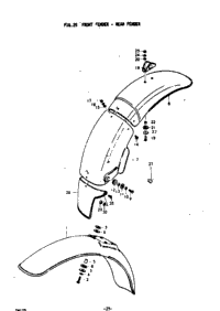 Front Fender - Rear Fender