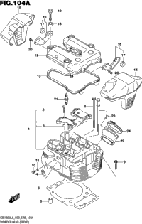 Cylinder Head (Front) (Vzr1800l8 E28)