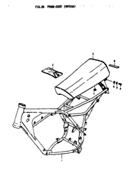Frame - Seat (Rm100a)